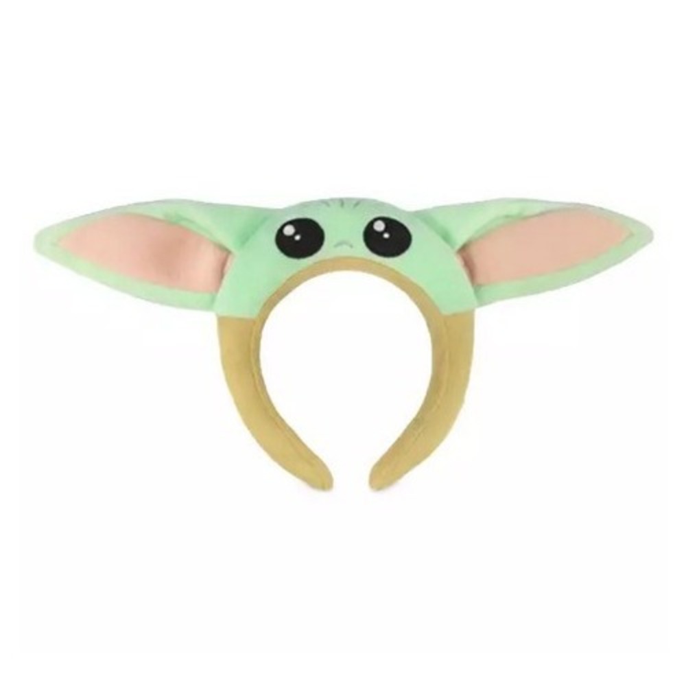 Disney Parks Star Wars The Mandalorian Baby Yoda "The Child" Grogu Ears Headband